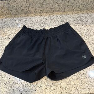 Black Women's Athletic Shorts
